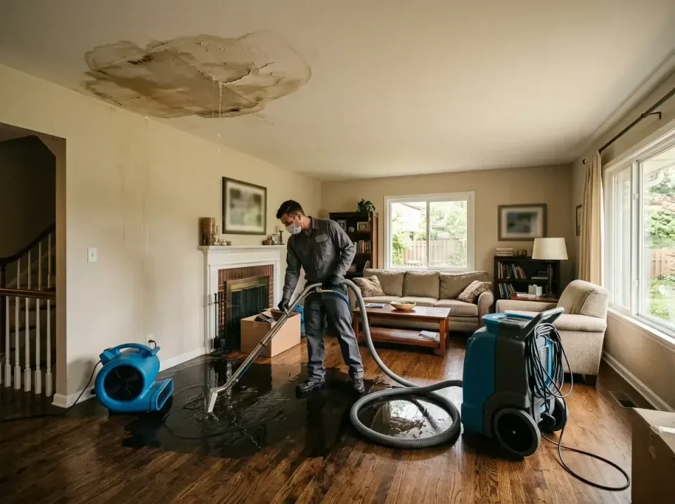 attic-pipe-burst-ceiling-drip-008 — frequently asked questions, Water Damage Restoration & Carpet Care in Blackshear, GA